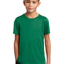 Sport-Tek Youth Moisture Wicking Short Sleeve Crewneck T-Shirt - Kelly Green
