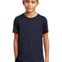 Sport-Tek Youth Moisture Wicking Short Sleeve Crewneck T-Shirt - True Navy Blue