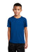 Sport-Tek Youth Short Sleeve Crewneck T-Shirt True Royal Blue Front