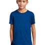 Sport-Tek Youth Moisture Wicking Short Sleeve Crewneck T-Shirt - True Royal Blue