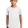 Sport-Tek Youth Moisture Wicking Short Sleeve Crewneck T-Shirt - White