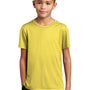 Sport-Tek Youth Moisture Wicking Short Sleeve Crewneck T-Shirt - Yellow
