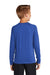 Sport-Tek Youth Rashguard Long Sleeve Crewneck T-Shirt True Royal Blue Side