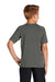 Sport-Tek Youth Rashguard Short Sleeve Crewneck T-Shirt Dark Smoke Grey Side