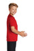 Sport-Tek Youth Rashguard Short Sleeve Crewneck T-Shirt True Red Side