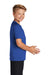 Sport-Tek Youth Rashguard Short Sleeve Crewneck T-Shirt True Royal Blue Side