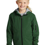 Sport-Tek Youth Waterproof Insulated Full Zip Hooded Jacket - Forest Green
