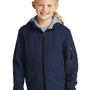 Sport-Tek Youth Waterproof Insulated Full Zip Hooded Jacket - True Navy Blue