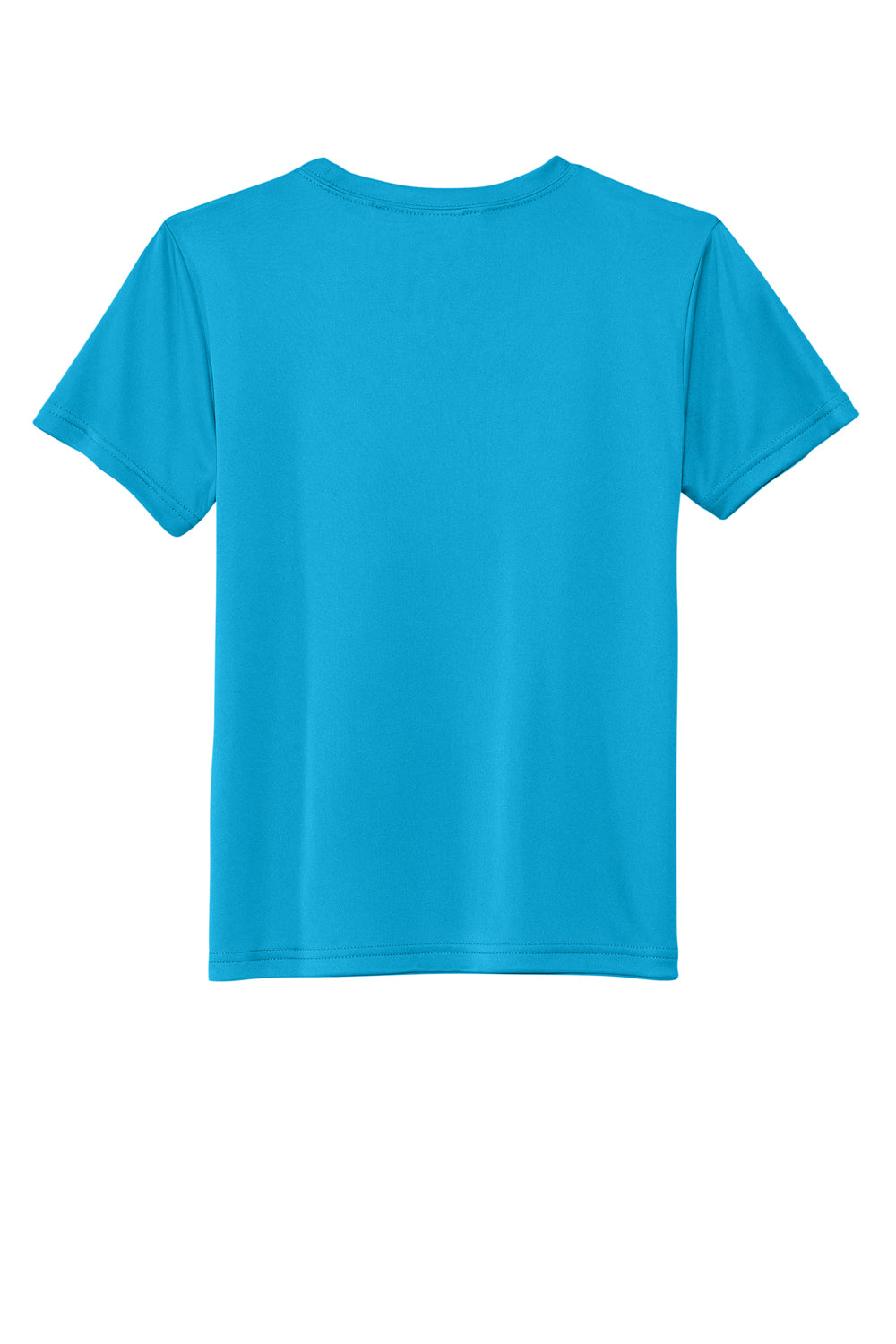 Sport-Tek YST720 Re-Compete PosiCharge Short Sleeve Crewneck T-Shirt Atomic Blue Flat Back
