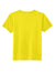 Sport-Tek YST720 Re-Compete PosiCharge Short Sleeve Crewneck T-Shirt Neon Yellow Flat Back