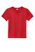 Sport-Tek YST720 Re-Compete PosiCharge Short Sleeve Crewneck T-Shirt True Red Flat Front