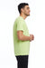 Alternative AA1070/1070 Mens Go To Jersey Short Sleeve Crewneck T-Shirt Highlighter Yellow SIde