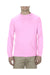 Alstyle AL1304 Mens Long Sleeve Crewneck T-Shirt Pink Front