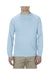 Alstyle AL1304 Mens Long Sleeve Crewneck T-Shirt Powder Blue Front