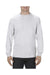 Alstyle AL1304 Mens Long Sleeve Crewneck T-Shirt Ash Grey Front