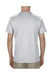 Alstyle AL1701 Mens Soft Spun Short Sleeve Crewneck T-Shirt Silver Grey Back