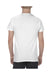 Alstyle AL1901 Mens Short Sleeve Crewneck T-Shirt White Back