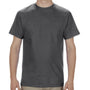Alstyle Mens Short Sleeve Crewneck T-Shirt - Heather Charcoal Grey - Closeout