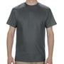 Alstyle Mens Short Sleeve Crewneck T-Shirt - Charcoal Grey - Closeout