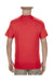 Alstyle AL1901 Mens Short Sleeve Crewneck T-Shirt Red Back