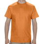 Alstyle Mens Short Sleeve Crewneck T-Shirt - Orange - Closeout