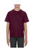 Alstyle AL3381 Youth Short Sleeve Crewneck T-Shirt Burgundy Front
