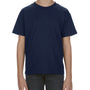 Alstyle Youth Short Sleeve Crewneck T-Shirt - Navy Blue - Closeout