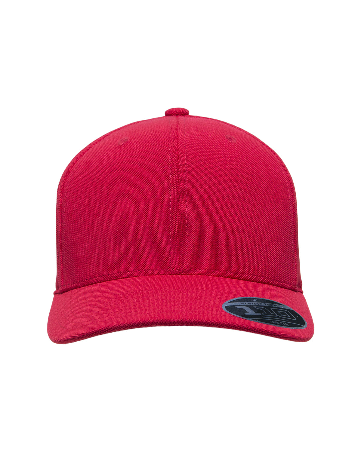 Team 365 ATB100 Mens Cool & Dry Moisture Wicking Adjustable Hat Red Front