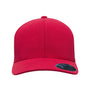 Team 365 Mens Cool & Dry Moisture Wicking Adjustable Hat - Red