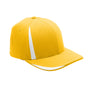 Team 365 Mens Moisture Wicking Stretch Fit Hat - Athletic Gold/White