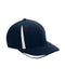 Team 365 ATB102 Mens Moisture Wicking Stretch Fit Hat Navy Blue Front
