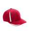 Team 365 ATB102 Mens Moisture Wicking Stretch Fit Hat Red Front
