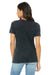 Bella + Canvas B6400 Womens Relaxed Jersey Short Sleeve Crewneck T-Shirt Black Mineral Wash Back