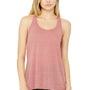 Bella + Canvas Womens Flowy Tank Top - Mauve Marble - Closeout