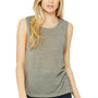 Bella + Canvas Womens Flowy Muscle Tank Top - Stone Marble - Closeout