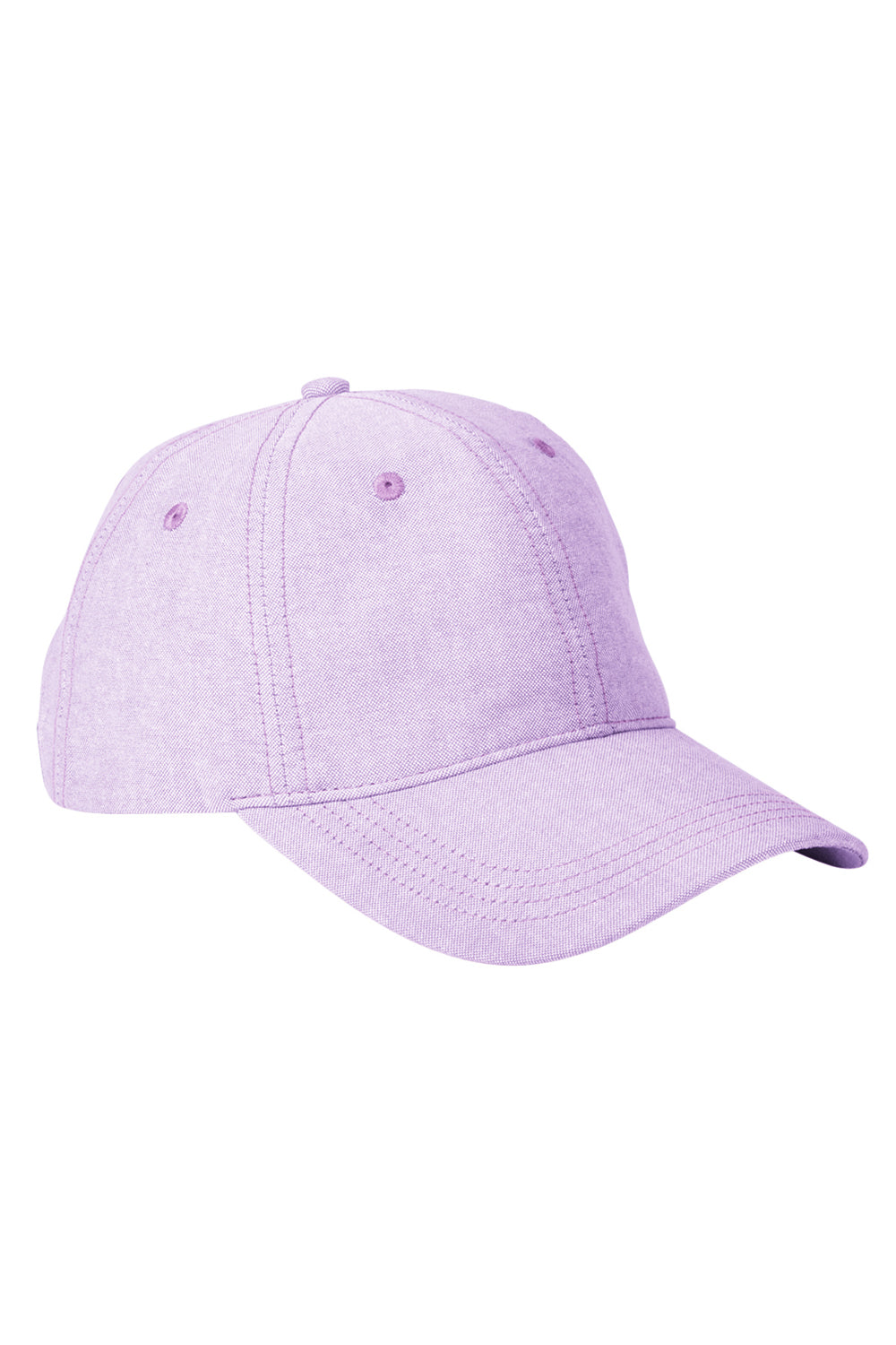 Big Accessories BA614 Mens Summer Prep Adjustable Hat Lilac Purple Front