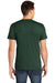 American Apparel BB401W Mens Short Sleeve Crewneck T-Shirt Heather Forest Green Back