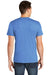 American Apparel BB401W Mens Short Sleeve Crewneck T-Shirt Heather Lake Blue Back