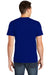 American Apparel BB401W Mens Short Sleeve Crewneck T-Shirt Lapis Blue Back