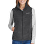 Columbia Womens Benton Springs Full Zip Fleece Vest - Heather Charcoal Grey