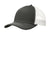 Port Authority C112 Mens Adjustable Trucker Hat Steel Grey/White Front