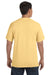 Comfort Colors C1717 Mens Short Sleeve Crewneck T-Shirt Butter Yellow Back