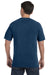 Comfort Colors C1717 Mens Short Sleeve Crewneck T-Shirt Midnight Blue Back