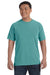 Comfort Colors C1717 Mens Short Sleeve Crewneck T-Shirt Seafoam Green Front