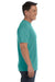 Comfort Colors C1717 Mens Short Sleeve Crewneck T-Shirt Seafoam Green Side