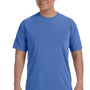 Comfort Colors Mens Short Sleeve Crewneck T-Shirt - Neon Blue - Closeout