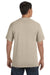 Comfort Colors C1717 Mens Short Sleeve Crewneck T-Shirt Sandstone Brown Back