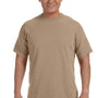 Comfort Colors Mens Short Sleeve Crewneck T-Shirt - Khaki Brown