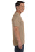 Comfort Colors C1717 Mens Short Sleeve Crewneck T-Shirt Khaki Brown Side