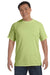 Comfort Colors C1717 Mens Short Sleeve Crewneck T-Shirt Celedon Green Front